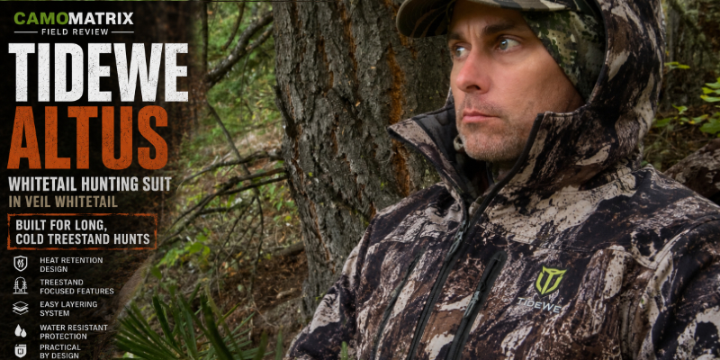 TideWe Altus Hunting Suit Review: Thoughtful Features for Cold Weather Whitetail Hunters