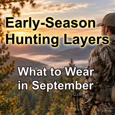 What to Wear Hunting in September: An Early-Season Layering Guide