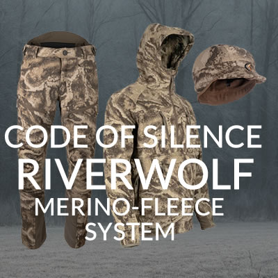 Code of Silence RiverWolf Merino-Fleece System: Silent Cold-Weather Hunting Gear